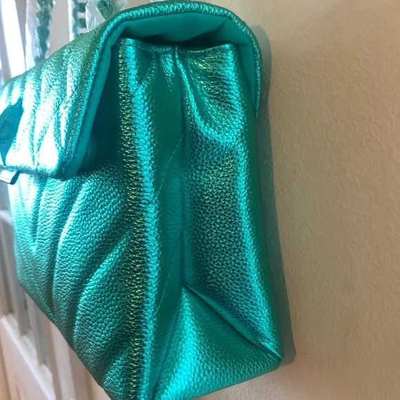 - - Kurt Geiger London Kensington Quilted Leather Shoulder Bag - Picture 5 of 14